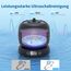 Morole Ultraschallreinigungsgerät, Ultraschallreiniger | 45000Hz | 230ML | Ultrasonic Cleaner Dental Pod mit UV-Lampe | für Zahnschiene, Retainer, Aligner, Zahnprothesen Zahnbürste und Schmuck
