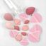 EUDUQ 15 Stück Make up Schwamm Set,Beauty Blender Medium Make Up ei Dreieck Makeup Puderquaste Kosmetik Schwämmchen Waschbar Sponge Abschminkpads für Flüssigkeit Foundation Puder Sonnenschutz