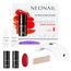 NÉONAIL Starter Set FIRST CHOICE - LED UV Lampe - UV Nagellack - Maniküre Set - Top - Starterset mit Lampe - Sets - Nagellack Set - Farben - Base - Manicure - Nagelset