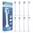 8er demirdental Mini Sensitive Aufsätze passend für Philips Sonicare Ersatzbürsten, weiche und kleine Bürstenköpfe für sensible Zähne, Weiß, entspricht HX6088