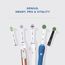 Oral-B 3D White, b眉rsten f眉r elektrische Zahnb眉rste mit CleanMaximiser-Technologie, 4 St眉ck.