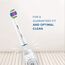 Oral-B 3D White, b眉rsten f眉r elektrische Zahnb眉rste mit CleanMaximiser-Technologie, 4 St眉ck.