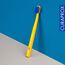 Curaprox CS 5460 Ultraweiche Zahnbürste - Zahn- und Zahnfleischpflege für Erwachsene/Superweiche Curen®-Borsten für sanfte Reinigung/Gelb-Blau, Einzelpackung/Hergestellt in der Schweiz