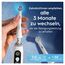 Oral-B iO Ultimative Reinigung, Original Aufsteckbürsten für elektrische Oral-B iO Zahnbürsten, 'Borsten-in-Borsten' Bündel, Weiß, 8 Stück