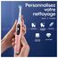 Oral-B iO Series 6N Elektrische Zahnbürste, Bluetooth, 5 Putzmodi, 2 Bürsten, 1 Reisetasche, Weiß/Rosa