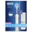 Braun Oral-B Pro 2 – 2500 – Elektrische Zahnbürste, wiederaufladbar, 1 Griff mit sichtbarem Drucksensor, 1 Bürste, 1 Reisetasche