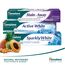 Himalaya Active white Gel | Herbal toothpaste with fruit enzymes |Teeth whitening, 100% vegetarian -75 ml (Packung mit 5)