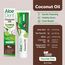 AloeDent Coconut Oil Toothpaste Fluoride Free, Natural Action, Vegan, Cruelty Free, SLS Free, Triple Action, Healthy Gums, 100ml (Packung mit 2)