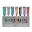 Marvis Zahnpasta Flavour Collection Set, 25 ml (7er Pack), Zahnpasta Reisegröße Set mit 7 aromatischen Zahncremes für langanhaltende Frische, Zahnpasta mit Geschmack