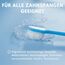 GELDIS Zahnprothesen Reiniger - Zahnbürste für mobile Dentalgeräte und Zahnersatz, Bürste mit Silikonborsten, Aligner Reinigung und Bisse mit Silikon Borstenkopf, Tägliche Anwendungg