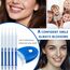 Hochwertiges Teeth whitening kit,Zahnaufhellung,5 stück Bleaching Gel,Weiße Flecken Schnell Entfernen, Teeth Whitening Essence,zzahn bleaching aufhellung, Schonend Zahnaufhellung zu Hause(Blau)