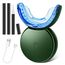 Teeth Whitening Kit, Professionell Zahne Bleaching Set fur Zahnaufhellung & Zahne Aufhellen, LED Hause Zahnaufhellungsset fur Weipe Zahne mit Zahnbleaching Gel, Zahnflecken Schnell Entfernen (Grün)