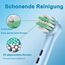 Kinder Aufsteckbürsten Kompatibel mit Braun Oral B Kinder, Pro junior Zahnbürste Elektrisch, Kids Aufsteckbürsten ab 3/ab 6, Weicher Borsten für eine sanfte Reinigung, 8 Stück Zahnbürstenaufsatz