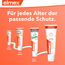 elmex 2-in-1 Baby Zahnbürste und Beißring 0-12 Monate, 1 Stück – gewöhnt Babys an das Zähneputzen und angenehm bei Zahnungsbeschwerden – BPA-frei und gesundheitlich unbedenklich