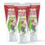 Punch and Judy Punch & Judy Kinderzahncreme - Einfach Erdbeer-Geschmack, 3+ Jahre, Fluor, zuckerfrei (3 x 50 ml)