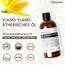 Ylang Ylang Ätherisches Öl 100ML, MUNUSNA Ätherische Öle Rein Naturrein für Diffuser, Haaröl zur Pflege von geschmeidigem Haar, Duftöl für DIY Seifen, Kerzen, Ylang Ylang Oil