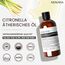 Citronellaöl 100ML, MUNUSNA Ätherische Öle Citronella Rein Naturrein für Diffuser, Ätherisches Öl für Befreien Sie sich von Fehlern, Duftöl für DIY Aroma Seife, Kerzen, Citronella Oil
