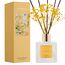 COCORRÍNA Raumduft Orange Blossom, 200ml Reed Diffuser mit 8 Duftstäbchen, Lufterfrischer für Badezimmer, Wohnung, Heimdekoration