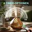 PureMist Aroma Diffuser 500ml für Ätherische Öle: Ultraschall Luftbefeuchter Schlafzimmer mit Fernbedienung - Lufterfrischer mit 14-farbigem LED & 4 Timer