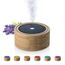 Medisana AD 625 Aroma Diffuser, Duftöl Diffusor für ätherische Öle, Duftlampe mit Wellness-Licht in 6 Farben, Luftbefeuchter für Wohnzimmer, Schlafzimmer, Büro, Raumbefeuchter 100 ml