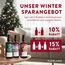 FJORLAND Weihnachtsduft Spray 100 ml - Raumduft Weihnachten enthält natürliches Zimt & Nelkenblattöl - Raumspray Weihnachten mit Zimt und Lebkuchen Duft - Winterspray