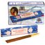 Nag Champa Großpackung, blau, 12 Päckchen mit je 15 g Inhalt, gesamt 180 g.