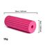 BLACKROLL® MINI FLOW Faszienrolle (15 x 5 cm), kleine Fitness-Rolle mit geriffelter Oberfläche, handliche Massagerolle für unterwegs, im Büro oder Fitnessstudio, mittlere Härte, Made in Germany, Pink