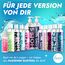 LOOVARA Gleitgel wasserbasis 250 ml - LA!LA!LUBE – gefühlsechtes Gleitgel wasserbasierend für Mann und Frau - Vegan, natürlich, dermatologisch getestet, kondomsicher & für Sexspielzeug geeignet