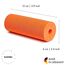 BLACKROLL® MINI Faszienrolle (15 x 5 cm), kleine Fitness-Rolle für die Selbstmassage, handliche Massagerolle für unterwegs, im Büro oder Fitnessstudio, mittlere Härte, Made in Germany, Orange