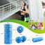 Faszienrolle Set mit 3D-Texturmassage, Enthält Anweisungen und Poster in Deutscher Sprache Tragetasche, Yoga Faszien Set mit Faszienball Faszienrolle Klein Duoball