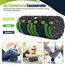 Faszienrolle Set mit 3D-Texturmassage, Enthält Anweisungen und Poster in Deutscher Sprache Tragetasche, Yoga Faszien Set mit Faszienball Faszienrolle Klein Duoball