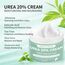 2 Packungen Urea Creme 20% 150 Gramm || Hornhautentferner Fußcreme, Handcreme, Bodylotion mit Hyaluronsäure, Teebaum und Aloe Vera für tiefe Feuchtigkeit, Kallusentferner und Erweichung