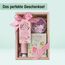 Accentra – Badeset Frauen Geschenkset I DREAM OF FLOWERS in schöner Geschenkbox – 3-teiliges Pflegeset mit Handcreme, Körperbutter und Badesalz – Geschenk Set zum Valentinstag & Muttertag