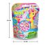 INKEE Badestreusel Galupy Unicorn | 100g Badesalz Kinder mit 4 Farbschichten- Mit Zuckerwatten-Aroma und Kakaobutter