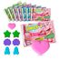 INKEE Bath Fizzer Mix 8er Pack - 8x Sprudelbad Kinder Badebomben mit Mandelöl, Badekugeln 8x 20g mit Aroma - Kinder Badezusatz