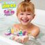INKEE Toys Magic Bath Galupy Unicorn – 6er-Set Badespielzeug für Kinder – Squishy Einhörner Badetiere mit Farbwechsel & Spritzfunktion