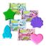 INKEE Bath Fizzer Mix Komplettes Verkaufdisplay- 40 Sprudelbad Kinder Badebomben mit Mandelöl, Badekugeln 40x 20g mit 4 verschiedenen Fraben, Duften und Formen