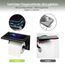 Acmetop Toilettenpapierhalter ohne Bohren Aluminium Klopapierhalter mit 17 cm Ablage, Selbstklebende WC Papier Halterung mit 2 Klebehaken Wandmontage Klorollenhalter für Küche und Badzimmer Schwarz