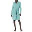 Amazon Essentials Damen Leichter Waffel-Bademantel, Mittellang (Erhältlich In Übergröße), Grünblau, 6XL Große Größen
