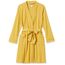Amazon Essentials Damen Leichter Waffel-Bademantel, Mittellang (Erhältlich In Übergröße), Senfgelb, L