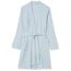 Amazon Essentials Damen Leichter Waffel-Bademantel, Mittellang (Erhältlich In Übergröße), Staubblau, XL