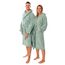 Lavea® Mexico – Bademantel Damen & Herren aus 100% Baumwolle – weicher Frottee Morgenmantel mit Kapuze, Unisex Design, Ideal für Sauna & Zuhause, saugstark & pflegeleicht