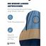 WAVE HAWAII Bade-Surf-Poncho Damen & Herren “Pukalani”, Größe M, 160-190cm, 95% Baumwolle, Erwachsene, Frottee-Handtuch, Hohe Wasserabsorption, Umziehhilfe, Made,n Portugal