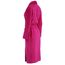 Brandsseller Unisex Bademantel Mikrofaser L/XL – Weicher Morgenmantel mit Schalkragen für Damen & Herren – Hausmantel ideal für Zuhause, Reise & Spa – Pink
