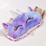 Schlafmaske Kinder, Ultraweich Schlafmaske Kinder Mädchen 3D Süße Tiere Schlafbrille Kinder für Mädchen Jungen Damen Nickerchen Reisen,weihnachtsgeschenke (Lila,Einhorn)