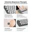 LifeGoods Akupressurmatte Mit Kissen - Akkupressmatte - Akkupressurmatte+ - Akupressur Matte - Akupunktur Matte - Massagematte - Rücken - Stachelmatte - Fakirmatte - Nagelmatte - Acupressure Mat