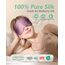 BeeVines Seiden Schlafmaske für Seitenschläfer, 2er-Pack 100% Reine Natürliche Maulbeerseide Augenmaske für Herren & Frauen, 100% Lichtblockierende Schlafmaske mit Verstellbares Gummiband für Reisen