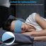 2026 Innovative Schlafmaske für Männer und Frauen, 99.99% Licht blockierend Ergonomische, einstellbare Augenmaske mit Ohrstöpseln Schlaf, Nickerchen, Meditation, Reisen, angenehme Nachtruhe (Blau)
