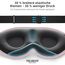 2026 Innovative Schlafmaske für Männer und Frauen, 99.99% Licht blockierend Ergonomische, einstellbare Augenmaske mit Ohrstöpseln für Schlaf, Nickerchen, Meditation, Reisen, angenehme Nachtruhe(Rosa)