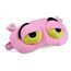 Apanphy® Augenmaske Schlaf, Flusen Karikatur Frosch Augen Maske Schlafen Lustige Neuheit Augen Abdeckung Eyeshade Schlaf Reise Maske (Rosa)